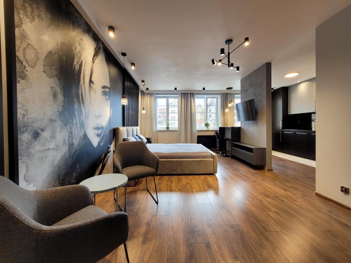 Apartament Stare Miasto Gdansk Z Widokiem Na Motlawe Extérieur photo